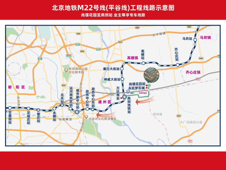 政策松绑+通勤便捷！燕郊尚璟花园，望京通勤族低总价宜居优选